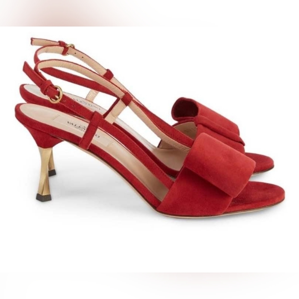 Brand new authentic Valentino red sandals